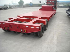 低平板半掛車價格長寬高尺寸多少手續(xù)齊全